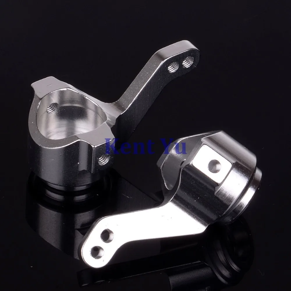

102011S HSP Front Hub Steering Hub Carrier ( L/R) (AL) For RC 1/10 Model Car 02014 Upgrade Parts,Silver