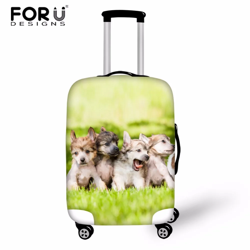 FORUDESIGNS Pet Dog Travel Luggage Suitcase Protective Cover for Trunk