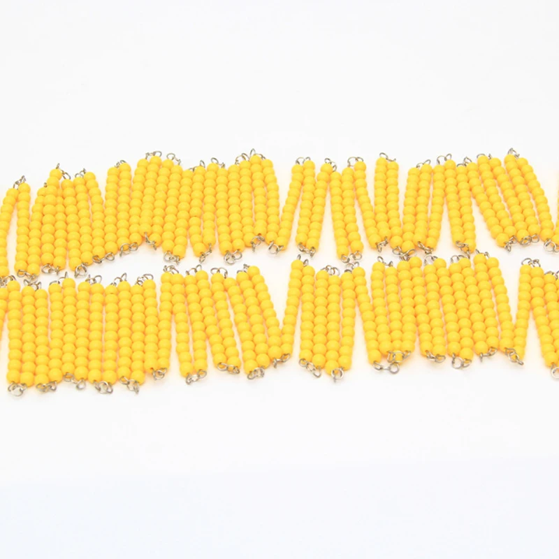 

Baby Toy Montessori Plastic 1000pcs Montessori Beads Materials Toy Educational Learning Toys for Toddlers Birthday Gift MY1544H