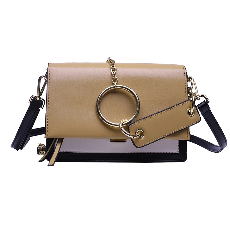 

Retro Fashion Female Square Bag New High quality Matte PU leather Women's Designer Handbag Chain Shoulder Messenger bags qq221