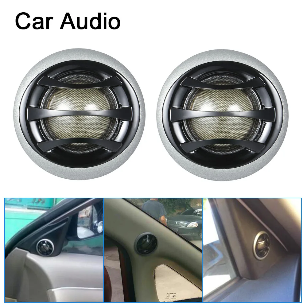 

2"150W Micro Dome Car Audio Tweeters Speakers with Built-in crossover a pair