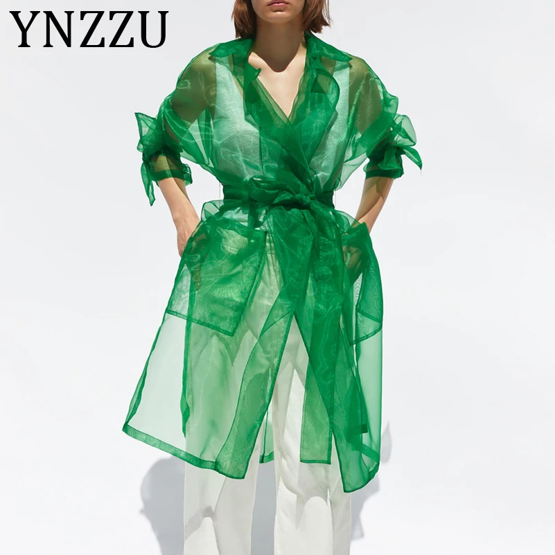 trench transparent femme