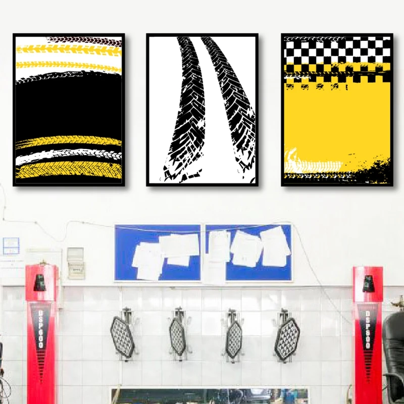automotive posters wall prints living room decor