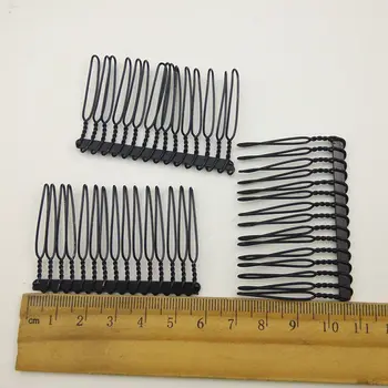 

50pcs Imitation silver Metal Combs 15 Teeth Hair Accessories 57x38mm for hat/hair accessories/wedding accessorie
