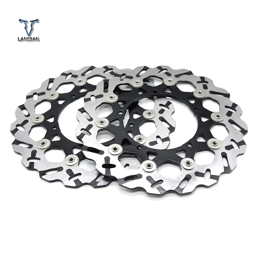 Hight Quantily Motorcycle Front Floating Brake Disc Rotor For YAMAHA YZF 600 R6 2003-2006 YZF1000 R1 2004 2005 2006