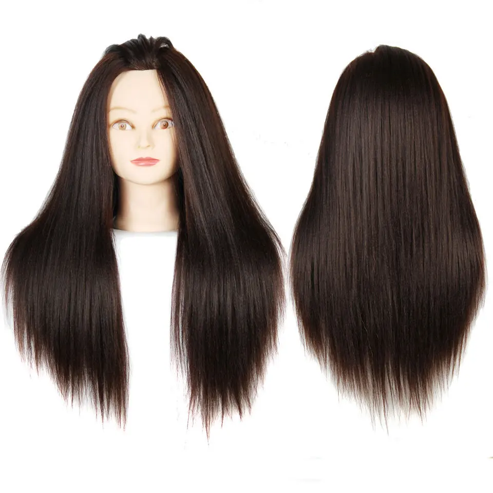 Mannequin Head With Hair Brown Dummy Hair Mannequins For Sale