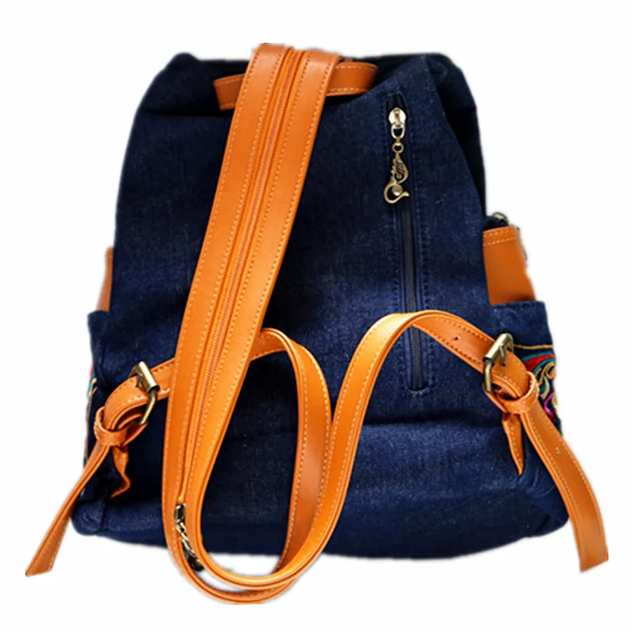 Женский ретро повседневный рюкзак, модный Джинсовый Рюкзак, светильник для джинсов, сумка для путешествий, сумка для девочек, школьный рюкзак, сумки для книг на плечо