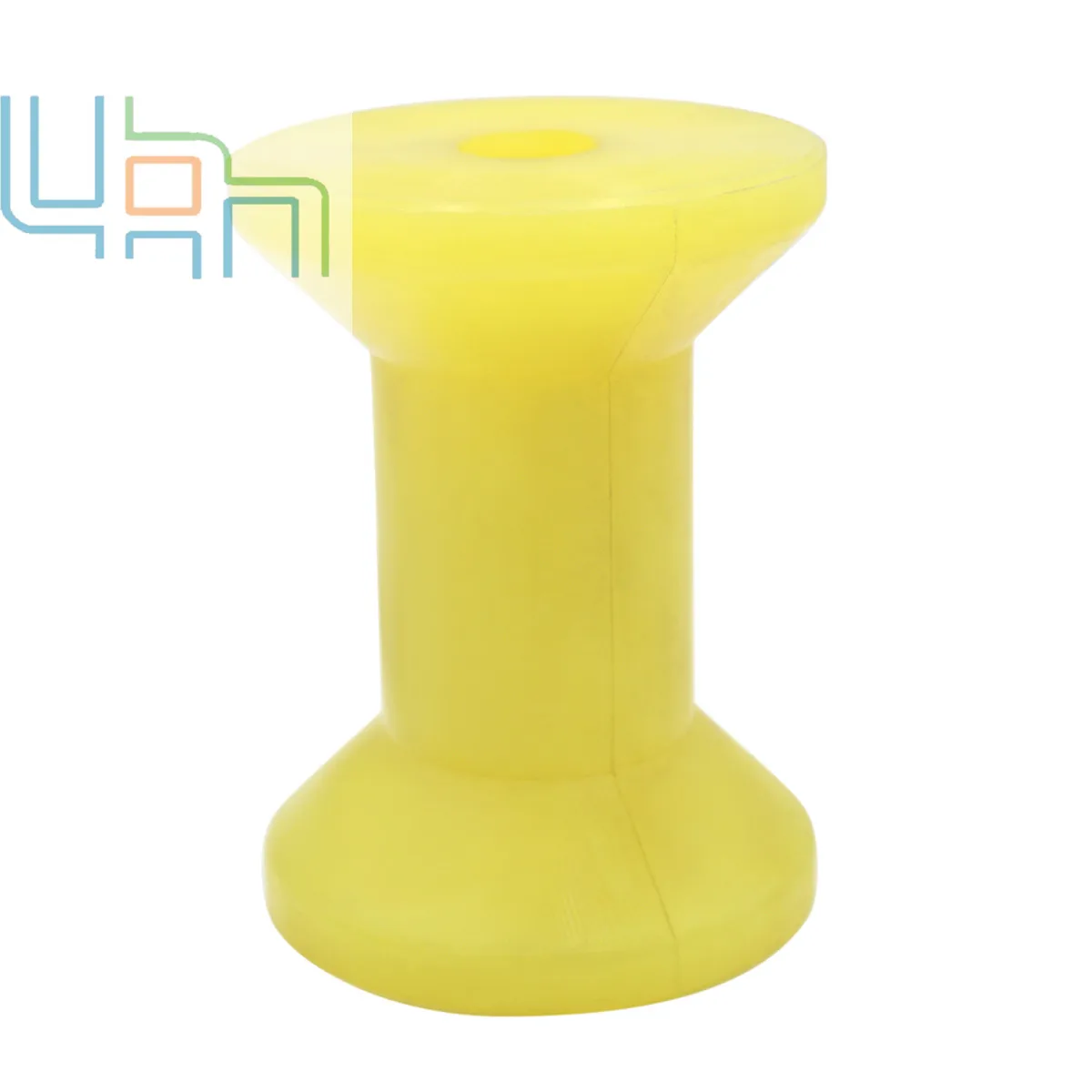 

Boat Trailer Amber/Yellow Poly Spool Roller 4"/Amber 4 Inch Poly Boat Trailer Spool Roller