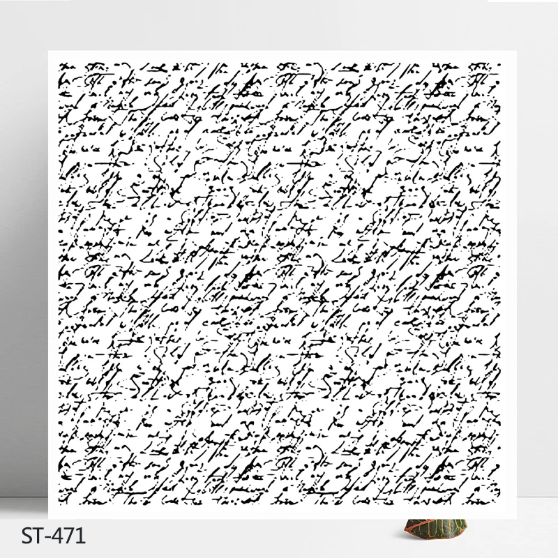 

Graffiti Background Transparent Clear Stamps/Silicone Seals for DIY Scrapbooking photo album Card Making Stencil Size 10*10cm