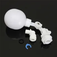 Adjustable Mini Plastic Float Valve Ball Aquarium Control Safety Check Switch for Water Tower Tank RO DI Reverse Auto Fill
