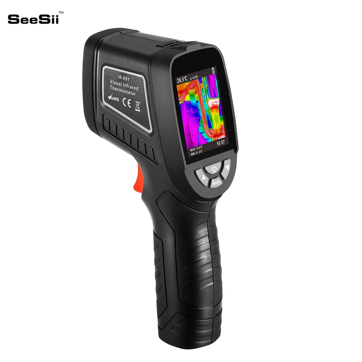 

Infrared Thermometer Handheld Thermal Imaging Camera Portable IR Thermal Imager Infrared Imaging Device