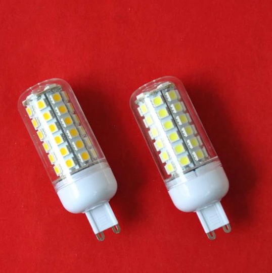 15 Вт E27 E14 G9 SMD 5050 Светодиодные лампы 69led лампа Кукуруза с крышкой уличное