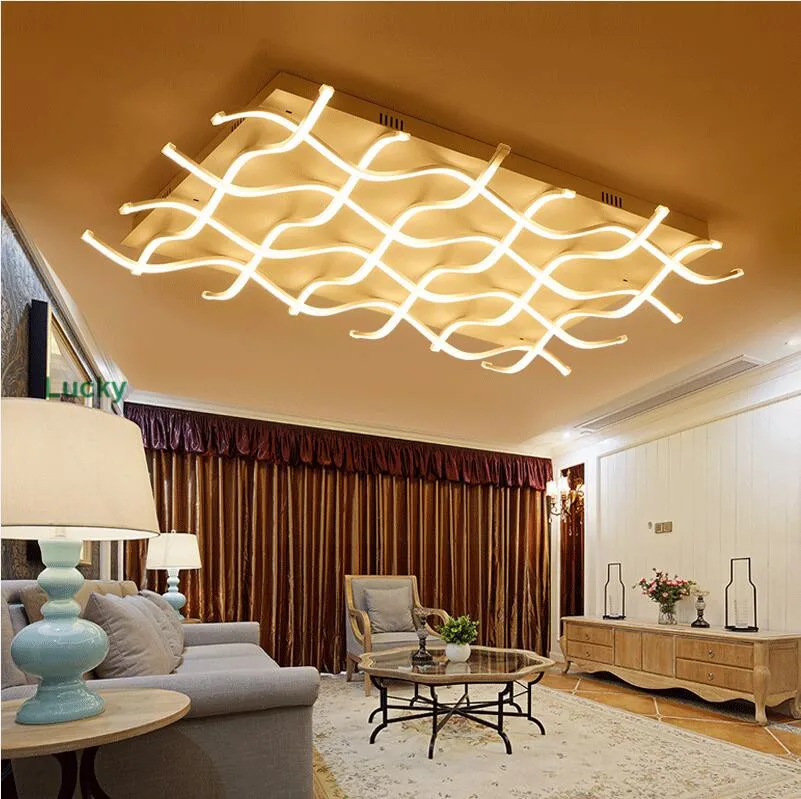 

New arrival Acrylic Aluminum Modern Led Branch Chandelier Light For Living Room Bedroom Study Room AC85-265V Dimmable