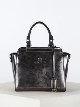 

Hand bag Metallic Effect