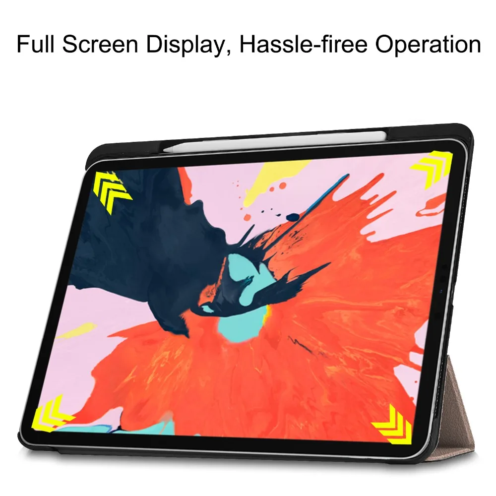 Деловой чехол для нового iPad Pro 12 9 2018 защитный подставка новый дюймов сумка