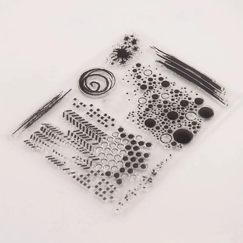 EPASUN DIY Скрапбукинг 2019 прозрачный штамп для изготовления карт TPR фон резиновое