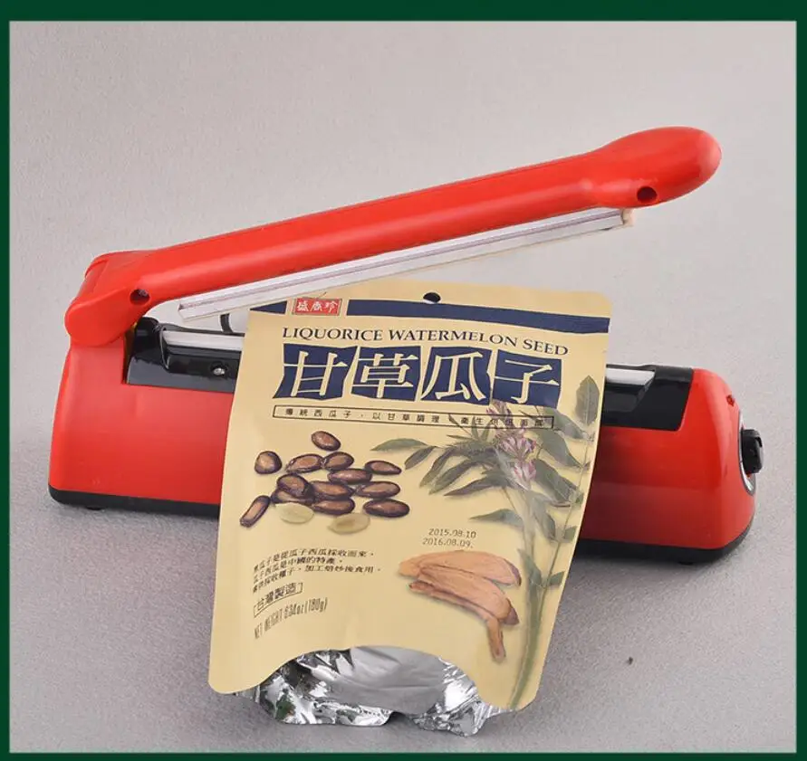 food sealer plastic bags airtight watertight reseal machine aluminum