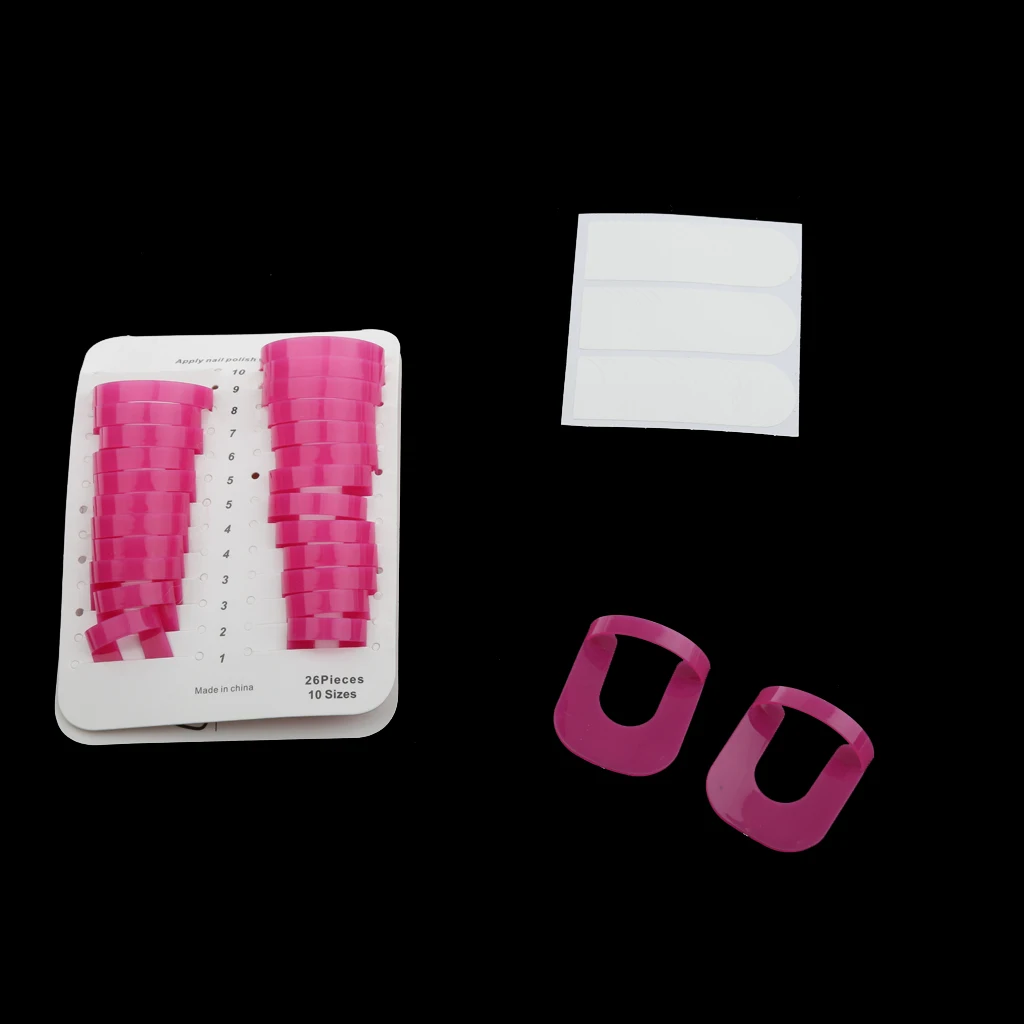 Nail Art Decoration Shield Protector Manicure Finger Cover Polish Guard Case Practical Nail Polish Glue Overflow Preventing Tool