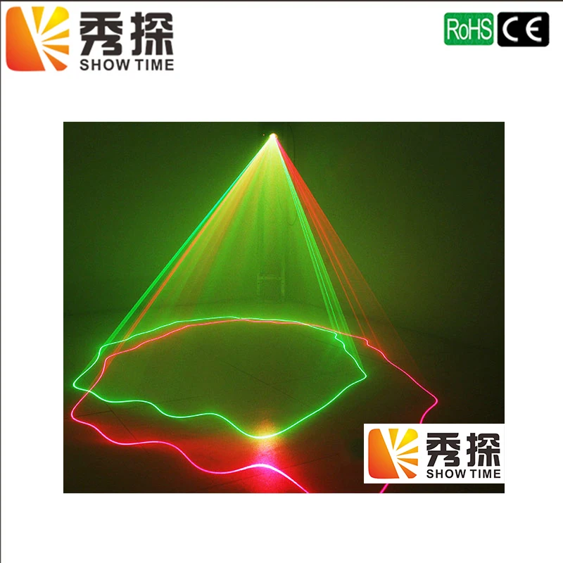 

Hot Sell Mini RGB 3 IN 1 Full Color Laser Projector Light DMX Master-slave DJ Party Home Show Professional Stage Laser effect