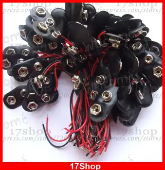 

20PCS DC 9V BATTERY Button CLIP Lead Wire CONNECTOR