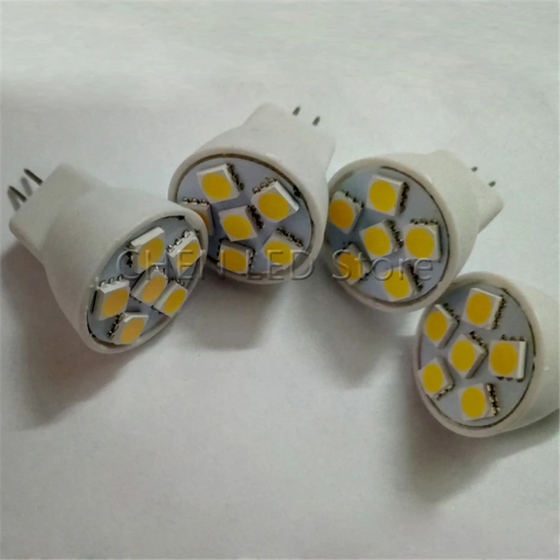 Новинка 2017 MR8 светодиодный светильник 5050SMD 6 s 2 Вт лампочка GU4 AC/DC12V стеклянный