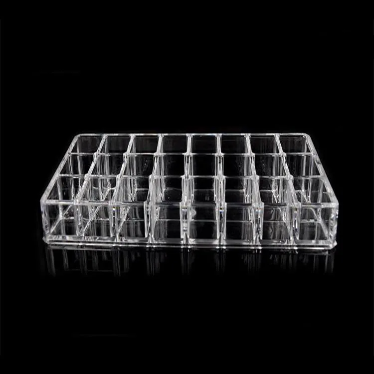 Lipstick Organizer Acrylic Brush Holder Makeup Storage Cosmetics Box Dressing Table Organizer For Storage Of Cosmetics (1)