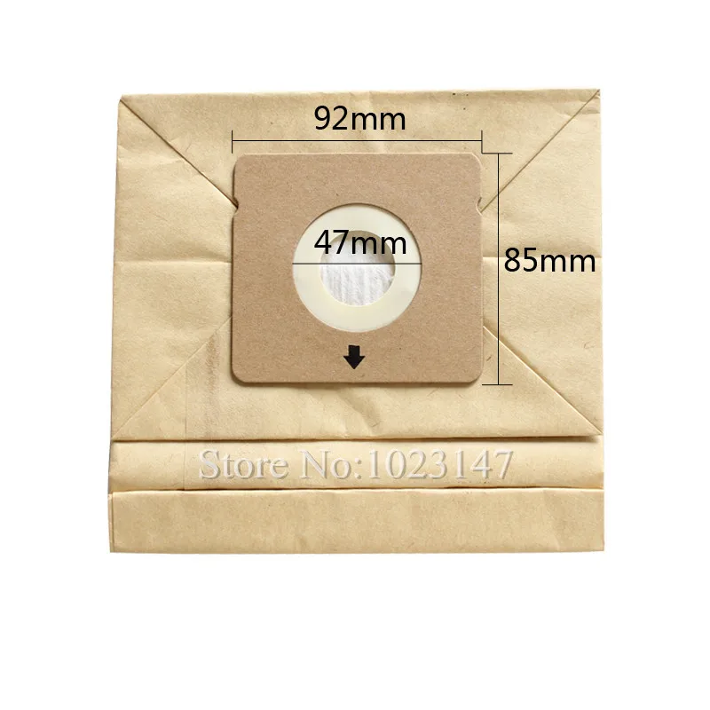 10 шт./лот пылесос мешки для пыли бумажные мешки для фильтров Rowenta RO5227 ZR0039 RO1717 RO1733 RO1751 и т. Д