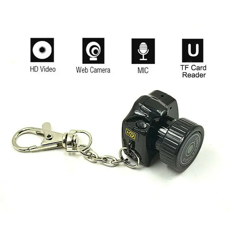 Мини-камера Camsoy, уличная спортивная HD веб-камера, видео Диктофон, безопасность DV, портативный Микро видеорегистратор, видеокамера для наблюдения