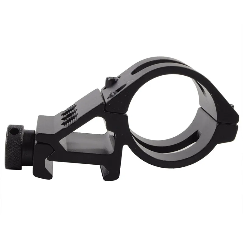 45 درجة تعويض حلقة مصباح يدوي حامل جبل صالح لل 20mm Picatinny السكك/ويفر السكك الحديدية ل 25.4mm 30mm أنبوب مع QD سريعة الإصدار قاعدة