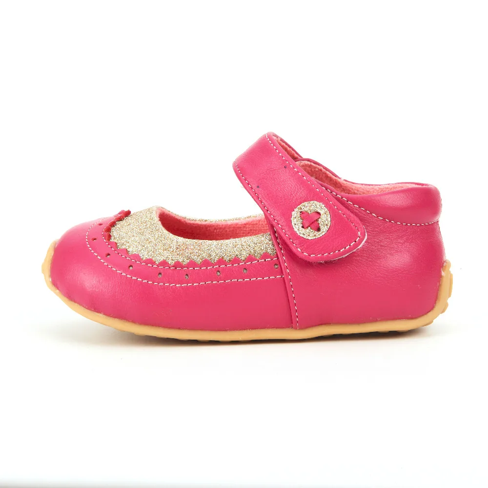 Tipsietoes/детская обувь для девочек и мальчиков; спортивные Нескользящие кроссовки с мягкой подошвой для детей; повседневные кроссовки на плоской подошве; розовые кожаные кроссовки с мягкой подошвой; Cuteshoe