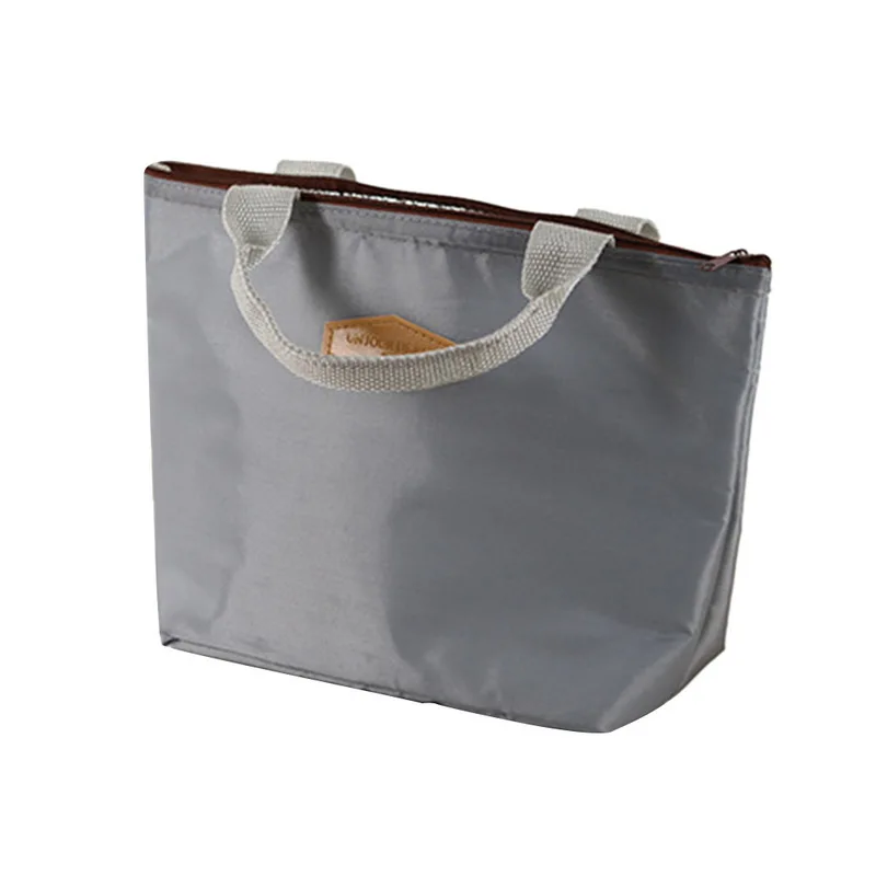 Многофункциональный термос, переносная сумка для обеда, контейнер для еды Bento, Портативный Ланч-бокс для детей, студентов, пикника, кемпинга, изолированная сумка для обеда - Цвет: grey