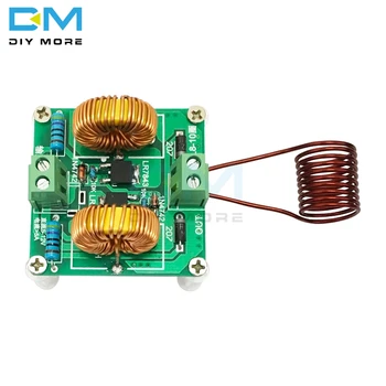 

DIY Kits Mini ZVS Tesla High Voltage Generator Coil High Frequency Induction Heating Machine Module Board