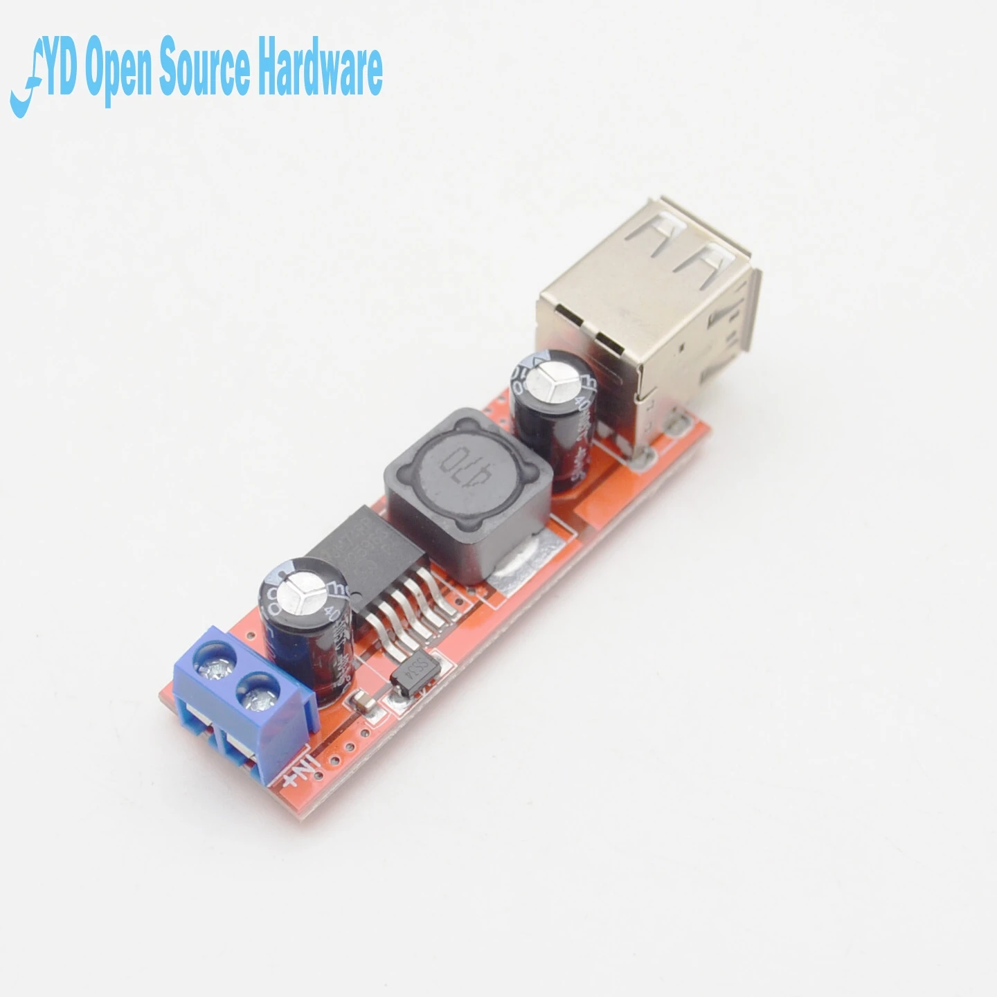 1PCS LM2596 DC-DC Step-down Converter Module DC 6V-40V To 5V 3A Double USB Charge Dual USB