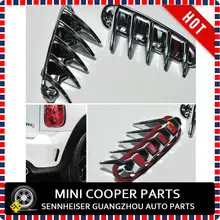 2010 мини R60 R61 MINI Cooper Countryman S CHROME Задняя воздуха жалюзи объемный