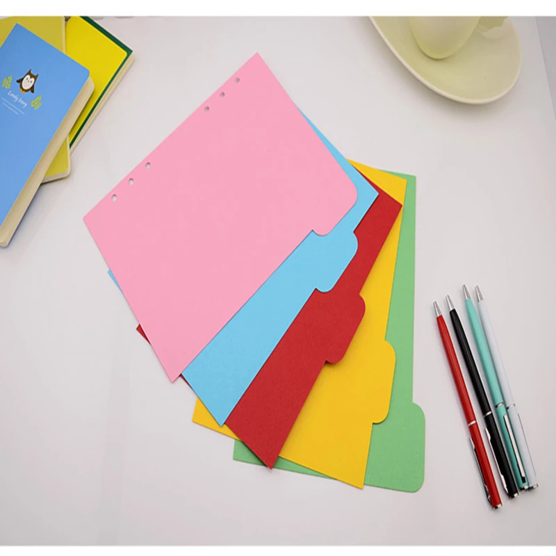 binder dividers lovedoki a5 dividers a5 a6 classification binder divider