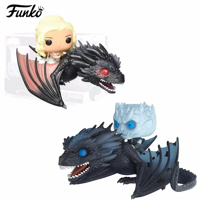 Game of Thrones Action figure toys Daenerys Night King dragon Jon Snow