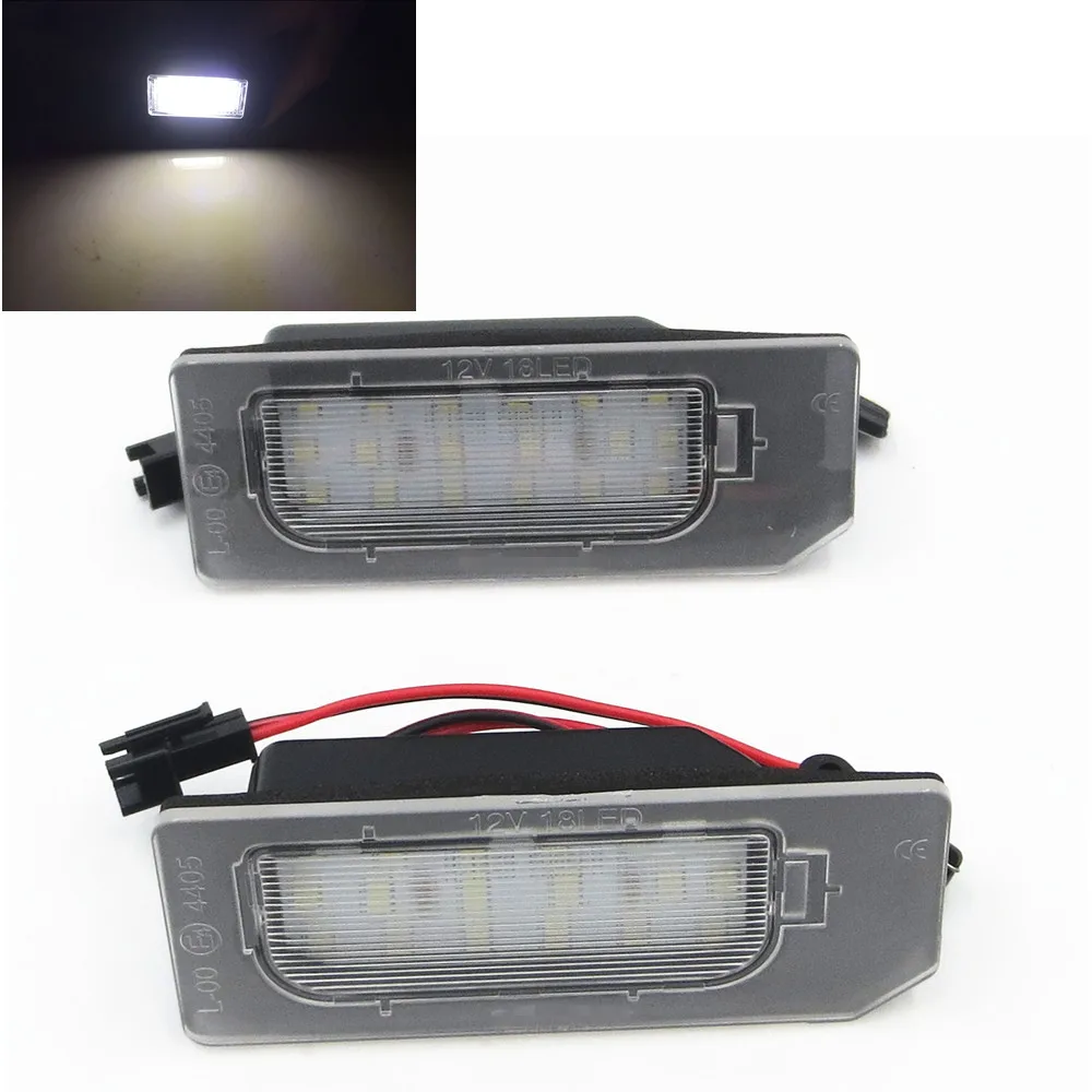 

CYAN SOIL BAY 2pcs Error Free SMD License Plate LED Light lamp for Mitsubishi ASX 2010-UP