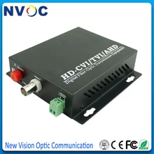 1Ch HD CVI/TVI/AHD в волоконный видео конвертер 720P 960 P, SM, SX, 20 км, FC, евро зарядка, оптический видео приемопередатчик