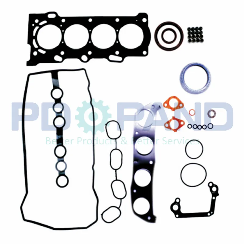 1zzfe 1ZZ-FE Комплект прокладок для восстановления двигателя 04111-22152 Toyota ALTIS COROLLA CE120 ZZE122