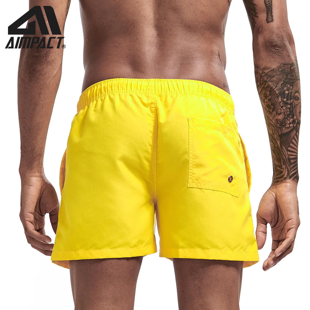 Aimpact быстросохнущие шорты для мужчин летние выходные пляж серфинг плавательные шорты мужские шорты для бега AM2166