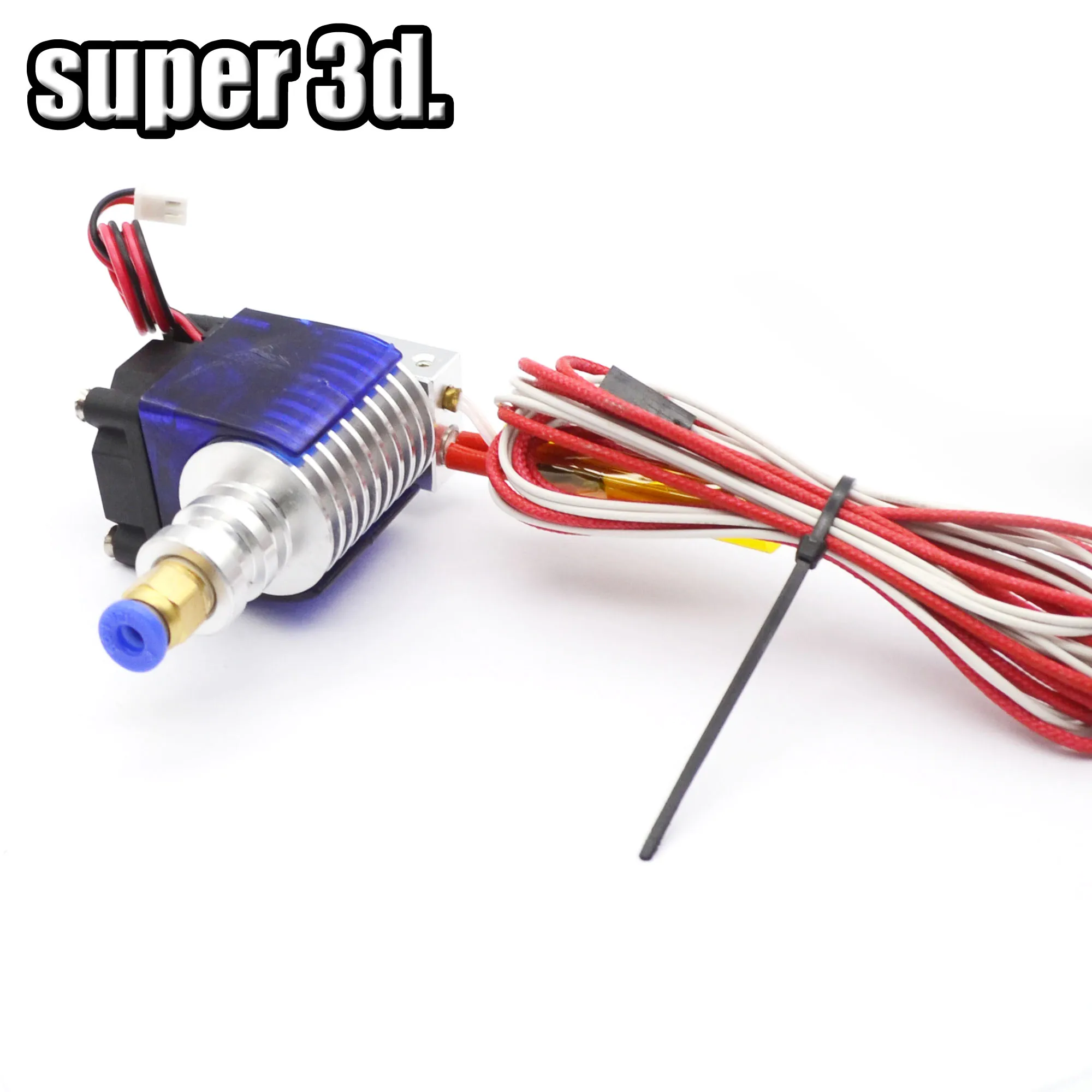 cheap 3D Printer V5 J head Hotend 12V 0.4mm nozzle with cooling fan all metal throat for 1.75mm 3mm Bowden Wade Extruder E3D
