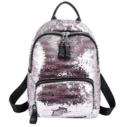Новый рюкзак с блестками, новый модный студенческий рюкзак для девочек-подростков, школьная сумка с пеналом, клатч, Mochilas, корейский Mochila