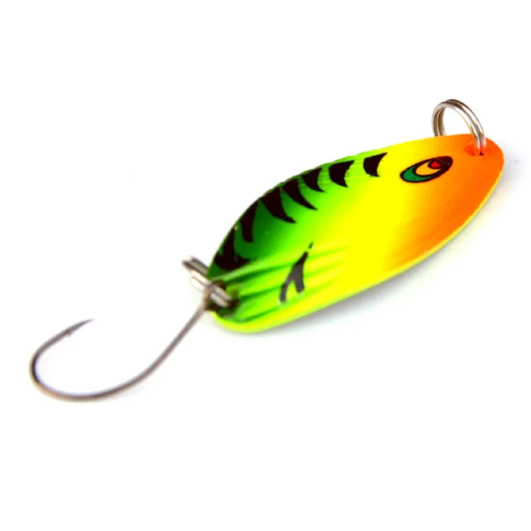 New Arrival 1Pcs 4.5g Hand Spinner Spoon Fishing Lures Wobbler Sequins Hard Bait Hook Tackle For Fishing Accessories Colorful