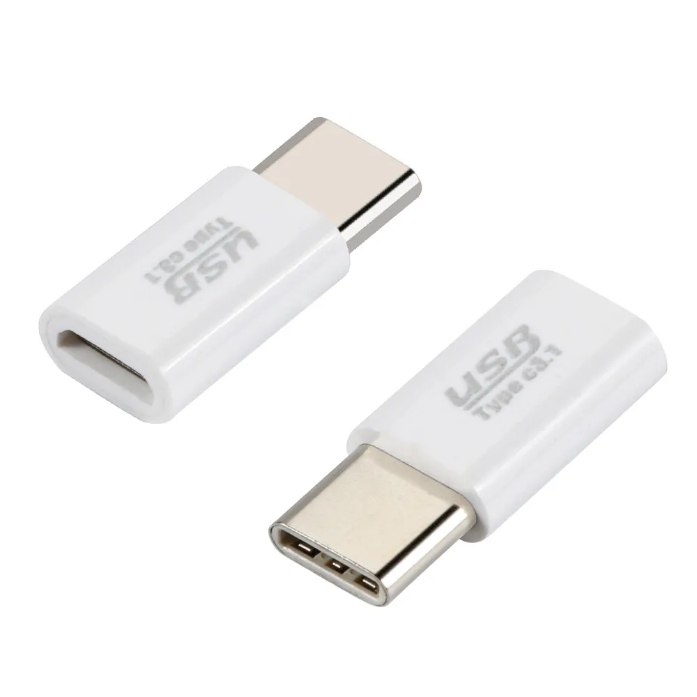 Высококачественный новый адаптер для Samsung Galaxy S8 Huawei P9/G9 USB-C Type-C 3 1 к Micro USB зарядки