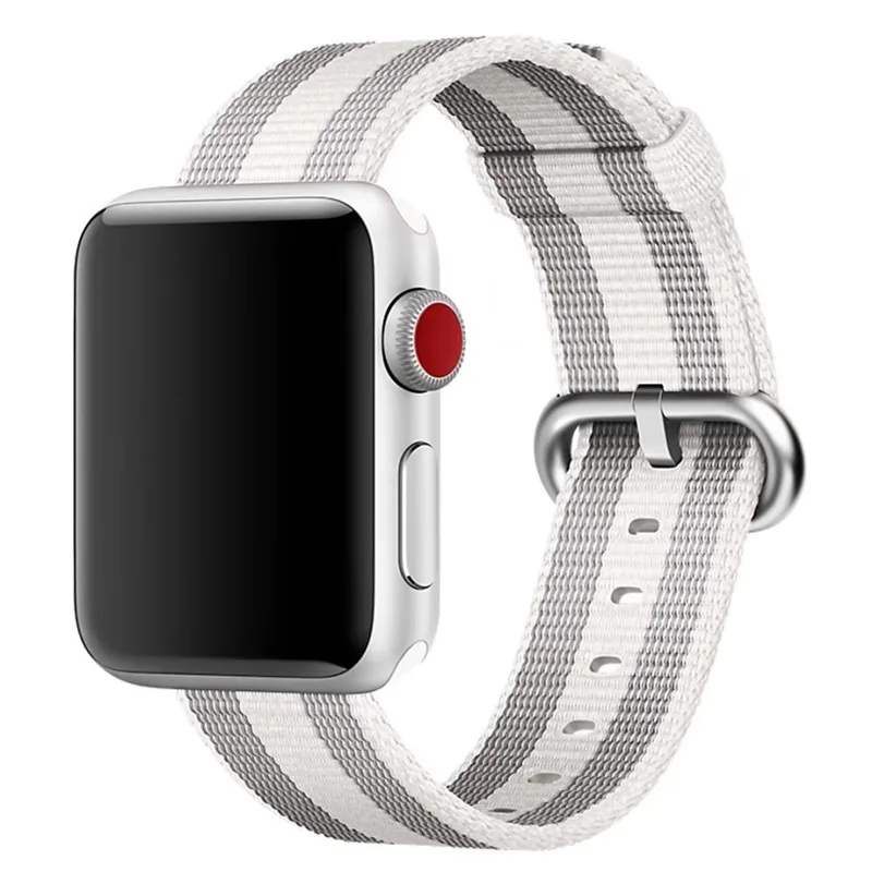 

Woven Nylon Replacement Band for 42mm Apple Watch Series 3 38mm Wrist Bracelet Strap for iWatch 2 1 Watchband Sports Edition