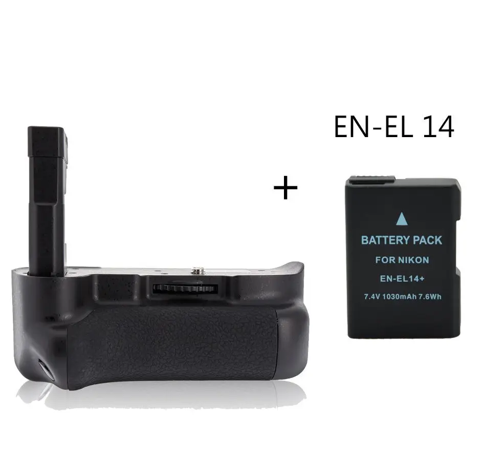 Meike Mk D5300 Multi Power Vertical Battery Grip Pack For meike mk d5300 multi power vertical battery grip pack for