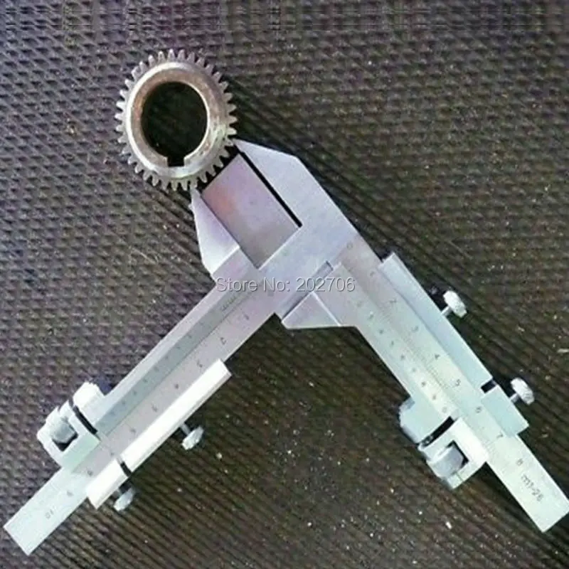 

M1-M25 0.01mm Digital Tooth thickness caliper Gear wheel Measuring tool precision M1-26mm/0.02 Gear Tooth Vernier Caliper