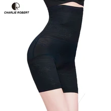 CR Высокая талия тренажер формирователь плюс размер 5XL контроль Трусики для бедер и ягодиц Лифтер тело Корректирующее белье нижнее белье для похудения бесшовные трусы