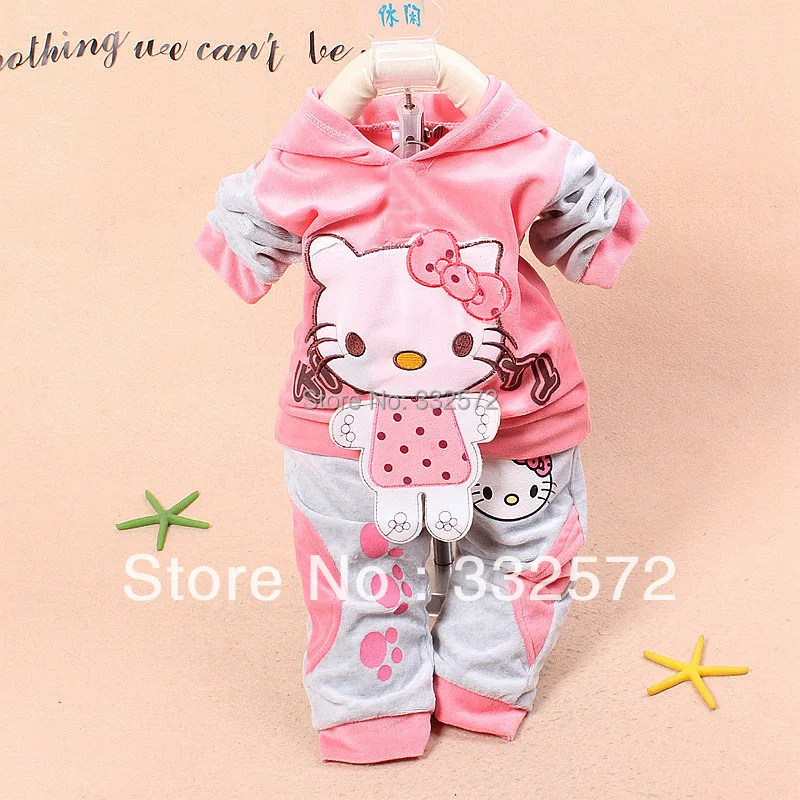 new spring autumn baby clothing velor track suit girl dress baby girl newborn casual dress Free