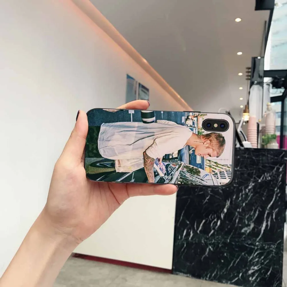 Джастин Бибер чехлы для телефонов чехол iphone X XR XS MAX 6 6s 7 8 Plus TPU 5SE